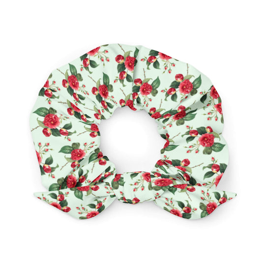 Recycled Bow Scrunchie
