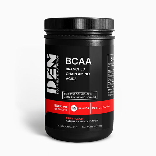 Doan Elite Nutrition BCAA Blast 2:1:1 - the ultimate formula for lean muscle gains, superior athletic performance, and faster recovery. With 5000mg of BCAAs and glutamine, our scientifically-backed blend accelerates recovery and promotes protein synthesis for maximum results.