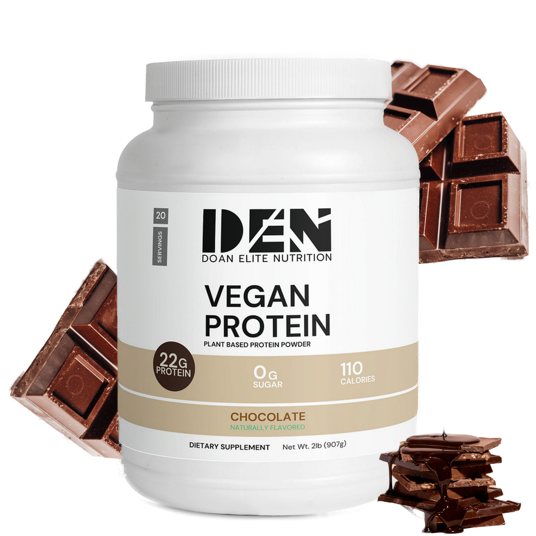 Doan Elite Nutrition plant-based protein powder is meticulously crafted for those who prioritize quality nutrition and sustainability. Made for active individuals who are mindful of their dietary choices, our pea protein powder offers a natural and nourishing solution sourced from the finest ingredients.