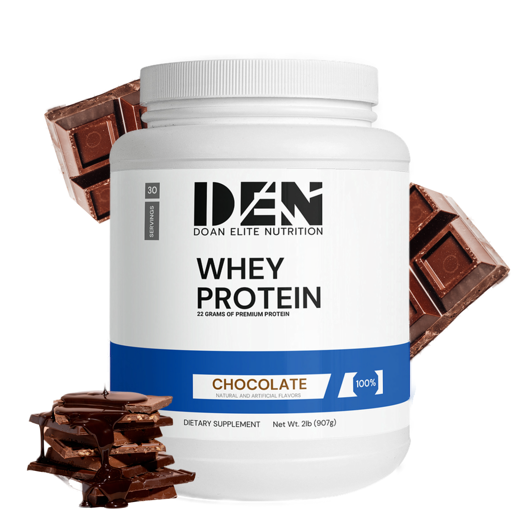 Discover DEN Whey Protein, the perfect solution for quick muscle growth and speedy recovery. Packed with essential nutrients, this formula supports muscle development and helps you reach your fitness goals faster.