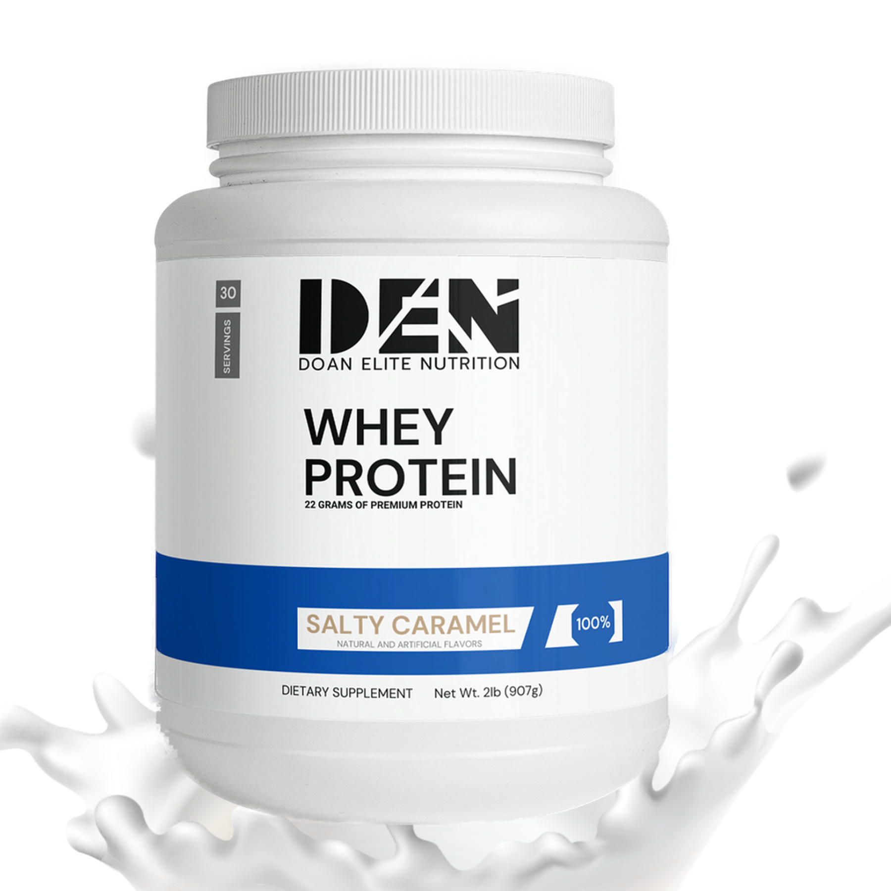 Discover DEN Whey Protein, the perfect solution for quick muscle growth and speedy recovery. Packed with essential nutrients, this formula supports muscle development and helps you reach your fitness goals faster.